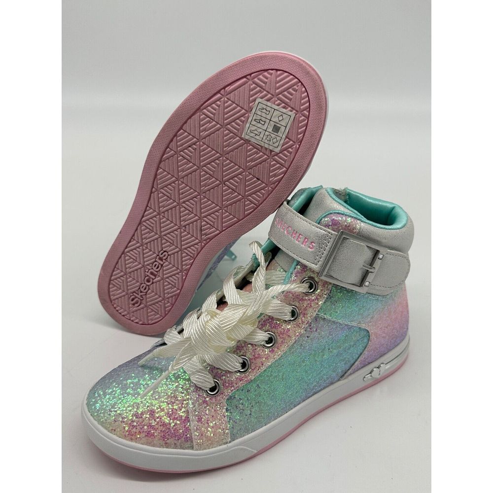 Skechers Street Los Angeles 84361L/SMLT Girl's Siz 3 - Picture 2 of 6